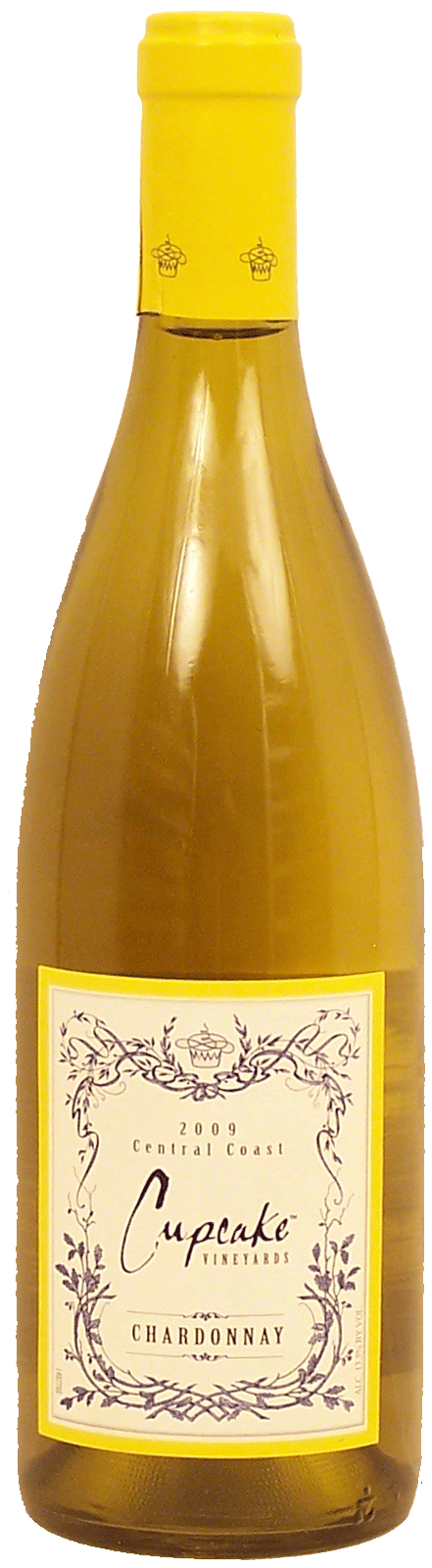 Cupcake Vineyards  chardonnay wine of Central Coast, 13.5% alc. by vol. Full-Size Picture